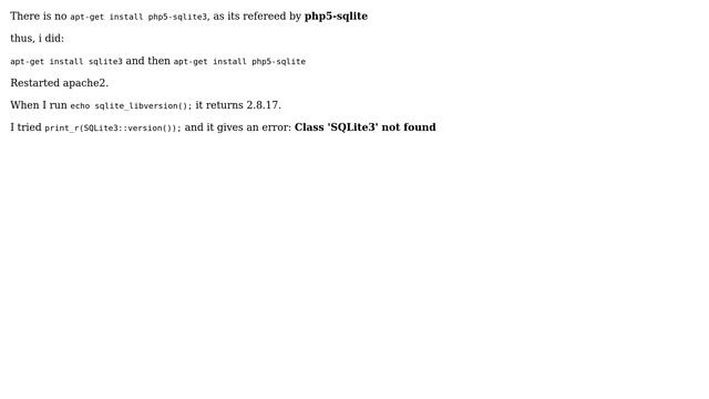 DevOps & SysAdmins: Install PHP5 with SQLite3 on Debian Lenny смотреть онлайн