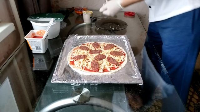 Pizza salami / Пицца салями смотреть онлайн