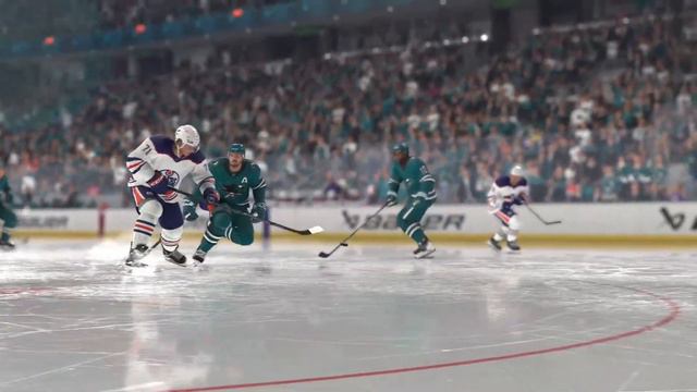 EA NHL 24 Oilers vs Sharks смотреть онлайн