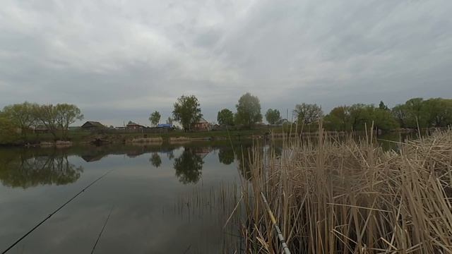 ЛОВЛЯ КАРАСЯ ВЕСНОЙ НА ПОПЛАВОЧНУЮ УДОЧКУ! Рыбалка в Рязанской области! смотреть онлайн