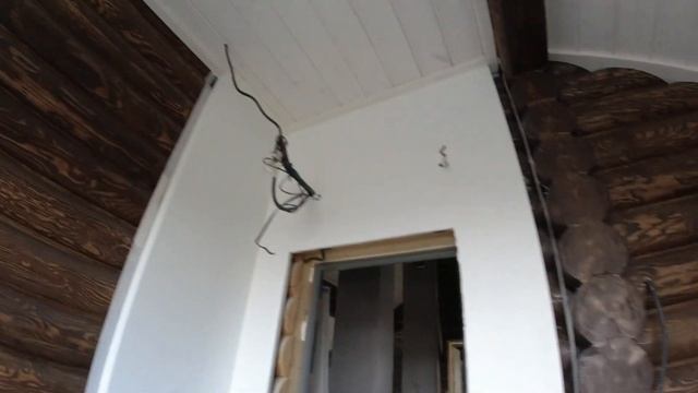 Деревянный дом. Чудо окосячка и чудной монтаж.