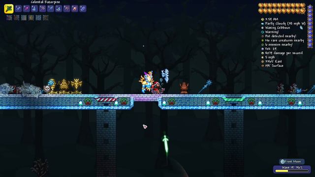 Christmas is coming to Terraria! Frost Legion, Frost Moon, Santa NPC, a very rare pet and more! смотреть онлайн