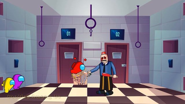 Among Us rescue Sonic and Minion from Siren Cop - 어몽어스 VS 좀비 애니메이션 - Among Us Zombie Animation смотреть онлайн