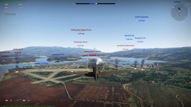 War Thunder - The P-63 Kingcobra смотреть онлайн