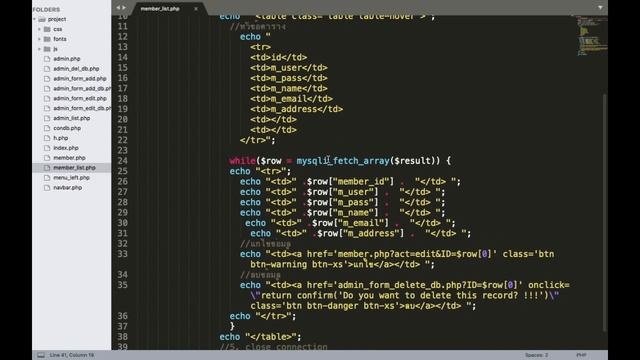 สอนทำระบบร้านค้าออนไลน์ EP.10 แสดงข้อมูลของสมาชิก ShowMember PHP MySQLi Bootstrap смотреть онлайн