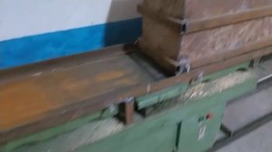 Стружечный станок своими руками 1 (первый запуск)
