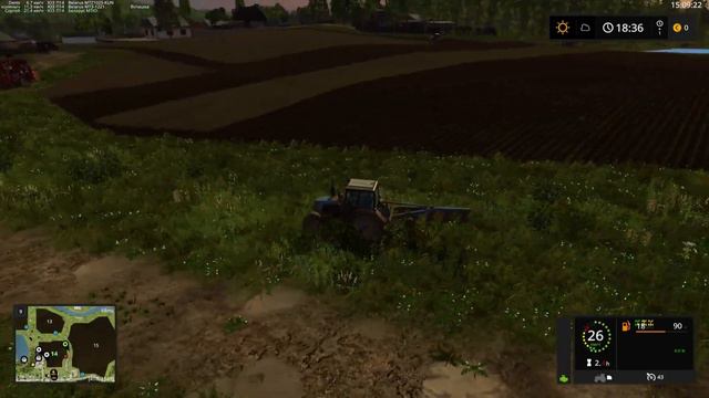 Farming Simulator 17 I Карта Зеленая долина I Часть 1 смотреть онлайн