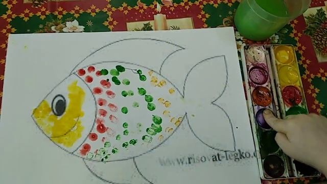 Рисуем пальчиками с детьми 2-х лет смотреть онлайн