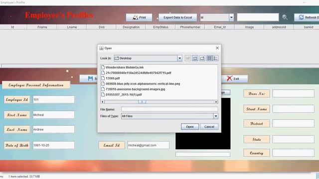 Employee Management System - part 01 using Swing GUI and Hibernate application смотреть онлайн