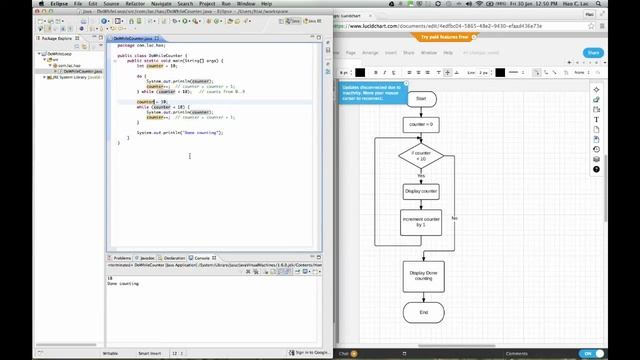09 Do While loop and flowchart смотреть онлайн