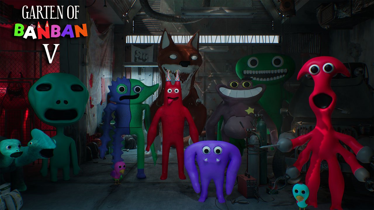 Garten of Banban 5 - Тизер Трейлер Фанатская Работа смотреть онлайн