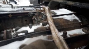 Урал 4320 снимаем раздатку !