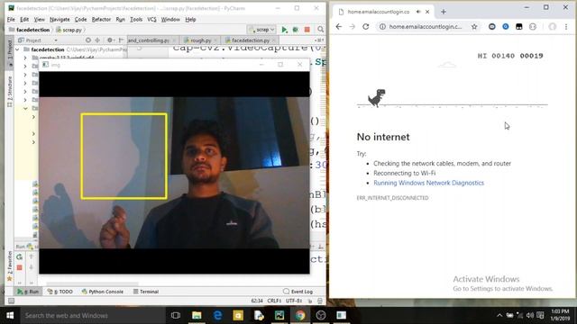 play chrome browser game by using your fingers and gesture recognition смотреть онлайн