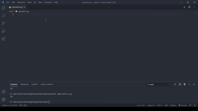 [05] Learn Python - Mathematical Operators смотреть онлайн