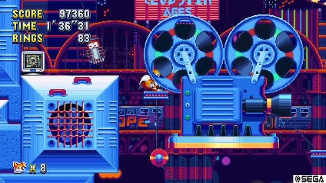 Sonic Mania plus игра на пс 4 прохождение часть 1 (Tails) смотреть онлайн