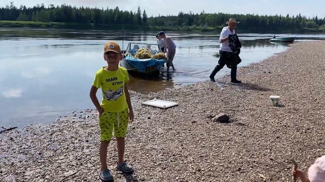 Как Миша на Нижней Тунгуске ловил тугунов. Лето в Ербогачене смотреть онлайн