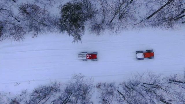 Vintage Snow Cats Clowder Chequamegon National Forest, Washburn Wisconsin смотреть онлайн