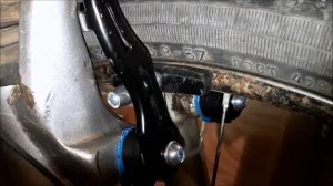установка тормозов на велосипед (v-brake)