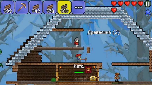 Terraria | Строим дом | #2 смотреть онлайн