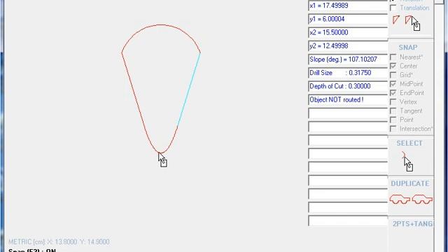 Saving DXF Drawing with RoutCad CAD CAM Software Compatible with AutoCad смотреть онлайн