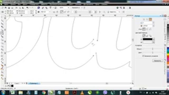 Видеоурок - как подготовить слово для резки на станке СРП, корел дро, Corel смотреть онлайн