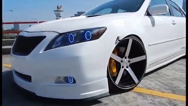 Тюнинг Toyota Camry шикарная, злая оптика смотреть онлайн
