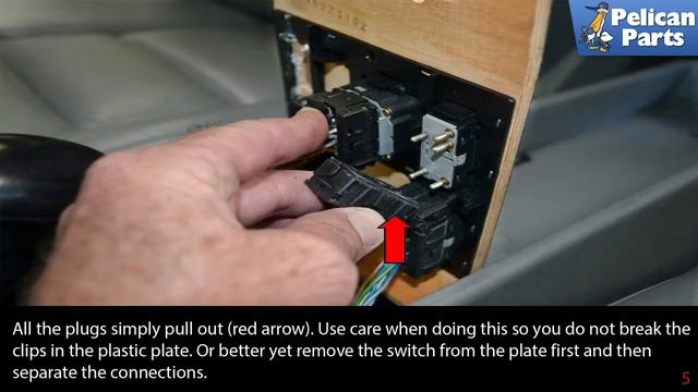 Mercedes-Benz W124 E-Class Window Switch Replacement