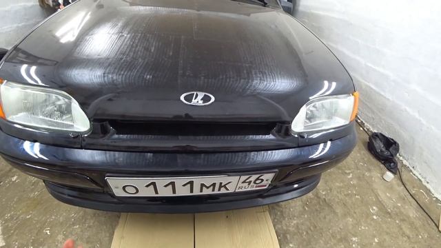 СПОРТ бампер на ВАЗ 2114 + ГУБА и газовые УПОРЫ КАПОТА. Новый РЕМОНТ ГАРАЖА смотреть онлайн