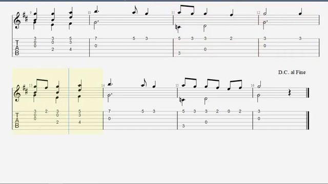 Saltarello del Predetto Ballo - ABRSM Guitar-3 смотреть онлайн