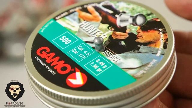 Пули пневматичесикие GAMO Hunter 4,5 мм 0,49 грамма (Видео-обзор) смотреть онлайн