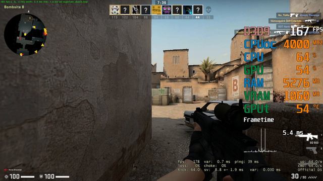 GeForce GTX 1650 SUPER -- AMD Athlon 3000G OC -- CSGO FPS Test смотреть онлайн