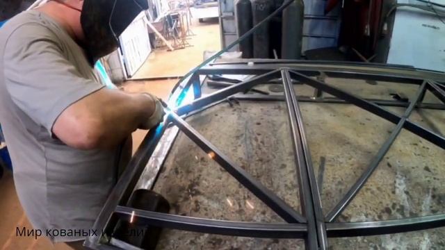 Металлическое балконное ограждение. Изготовление и монтаж! смотреть онлайн