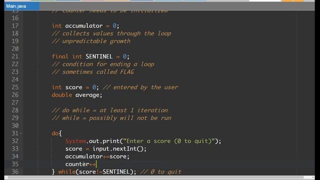 Java Loops Lesson - do While Loops смотреть онлайн