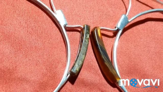 Изготовление пенсне. Handmade pince-nez. смотреть онлайн