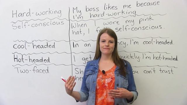 Learn English Vocabulary: Compound Adjectives To Describe People