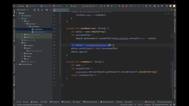 SharedPreferences with Data Encryption in Arabic смотреть онлайн