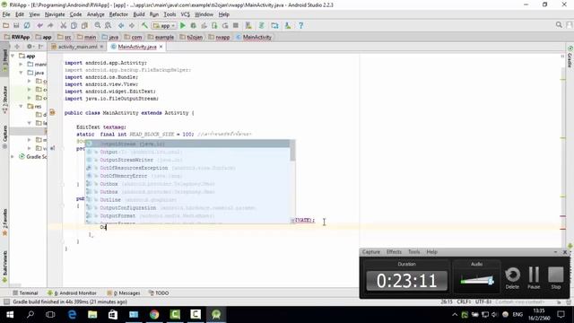 [Android Studio] Write/Read file to internal storage Ep.2 смотреть онлайн
