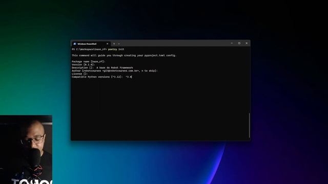 CRIANDO AMBIENTE ROBOT FRAMEWORK COM POETRY смотреть онлайн