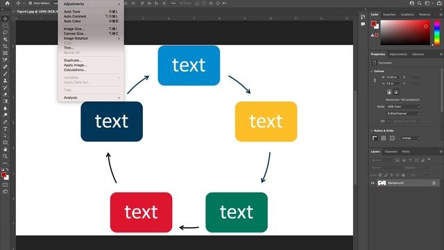 How to create a high resolution figure from PowerPoint and Photoshop. смотреть онлайн