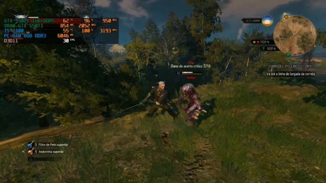 The Witcher 3 GTX 550 TI 1GB DDR5 Dezembro смотреть онлайн