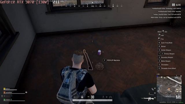 ? NVIDIA GeForce RTX 3070 [Laptop, 130W, Intel] - PUBG gameplay benchmarks (1080p) смотреть онлайн