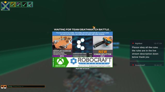 Live Robocraft смотреть онлайн