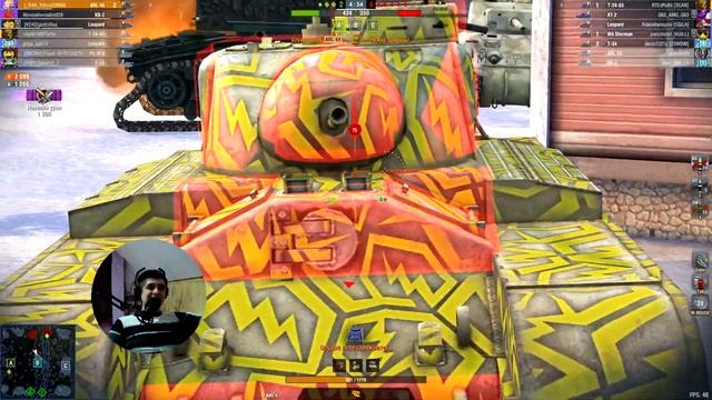ARL 44 WOT Blitz - КАК НУЖНО ИГРАТЬ НА ЭТОМ ТЯЖЁЛОМ ТАНКЕ ? ГАЙД ? World of Tanks Blitz смотреть онлайн