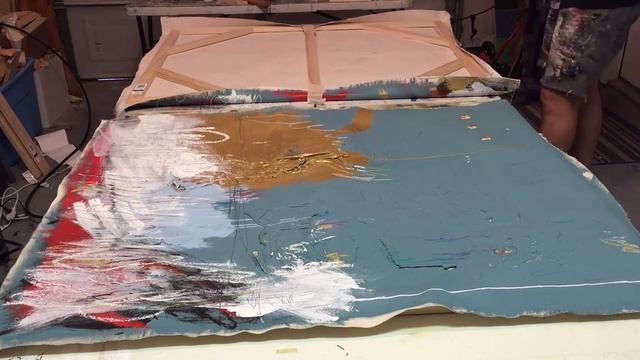 How to Build a Canvas Stretcher Frame and Stretch a Canvas. Easy! смотреть онлайн