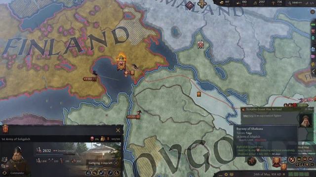 Let's Play Crusader Kings 3 - Land of the Rus #21 | Stealing From Finland! смотреть онлайн