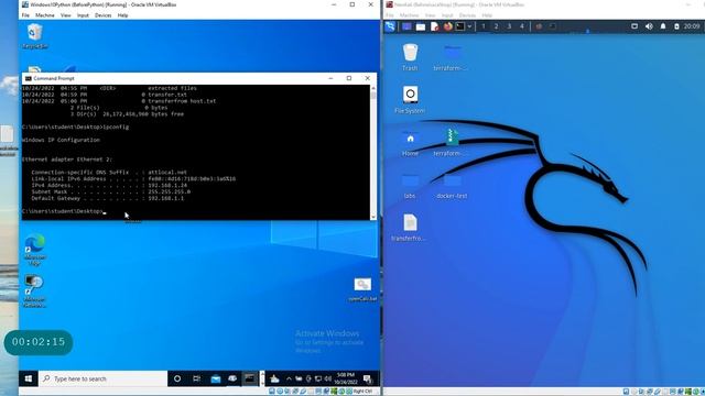 Transfer files from a Host to guest Virtual Box VM without Guest Additions смотреть онлайн