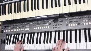 Замок из Дождя Пресняков  кавер на синтезаторе Yamaha psr s670