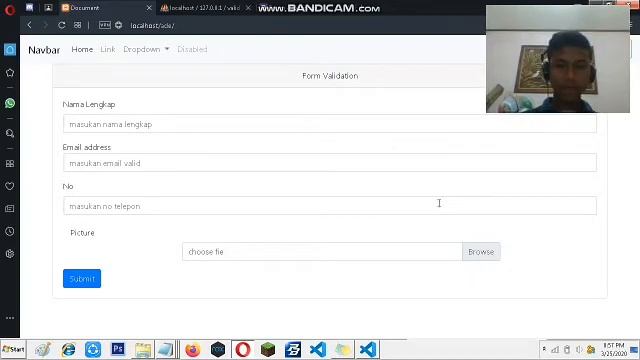Form validation part : 2 dengan CI dan bootstrap смотреть онлайн