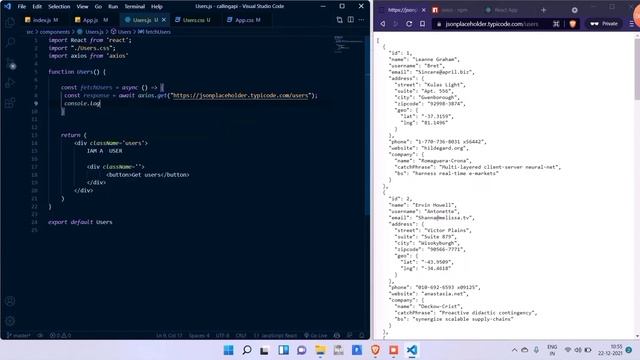 Axios API fetching in React Js | Malayalam video смотреть онлайн
