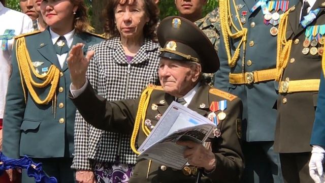 Поздравление ветерана ВОВ Семена Акимовича Данилина с Днём Победы (2018) смотреть онлайн